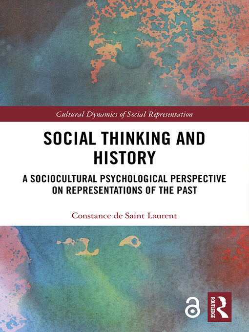 Title details for Social Thinking and History by Constance De Saint Laurent - Available